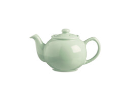 Theepot glanzend muntgroen